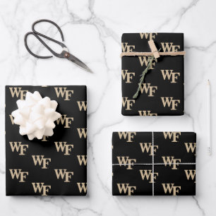 Wake Forest University   WF Wrapping Paper Sheet