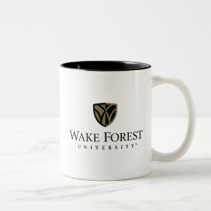 Wake Forest University Wordmark Two-Tone Coffee Mug