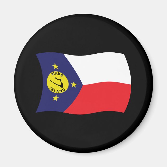 Wake Island Flag Magnet (Front)