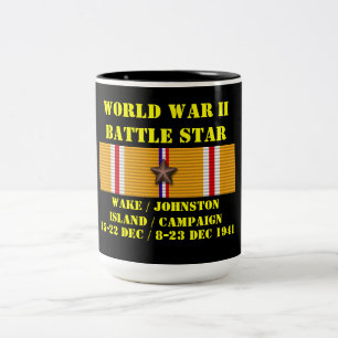 Wake / Johnston Island Campaign Two-Tone Coffee Mug