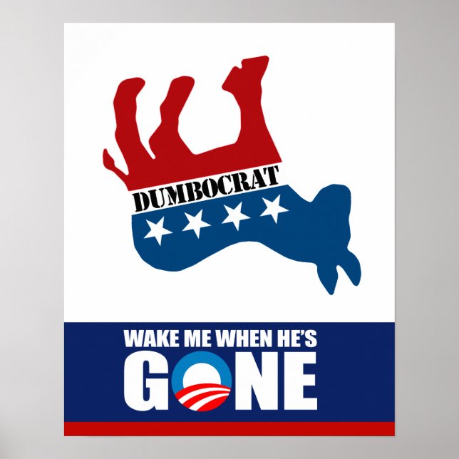 WAKE ME WHEN HE'S GONE POSTER (Front)