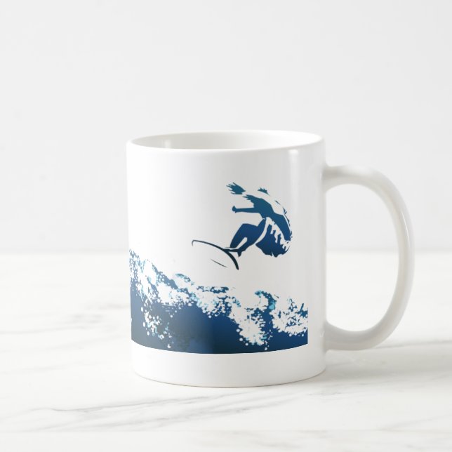 Wake Surfing Coffee Mug (Right)