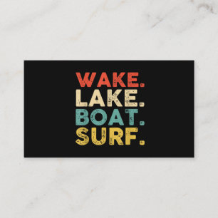 Wake Surfing Wake Surf Wake Surfing Rope Wake Surf Business Card