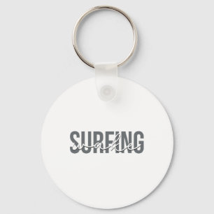Wake Surfing Wakesurf Wake Surfer Surfing Boat  Key Ring