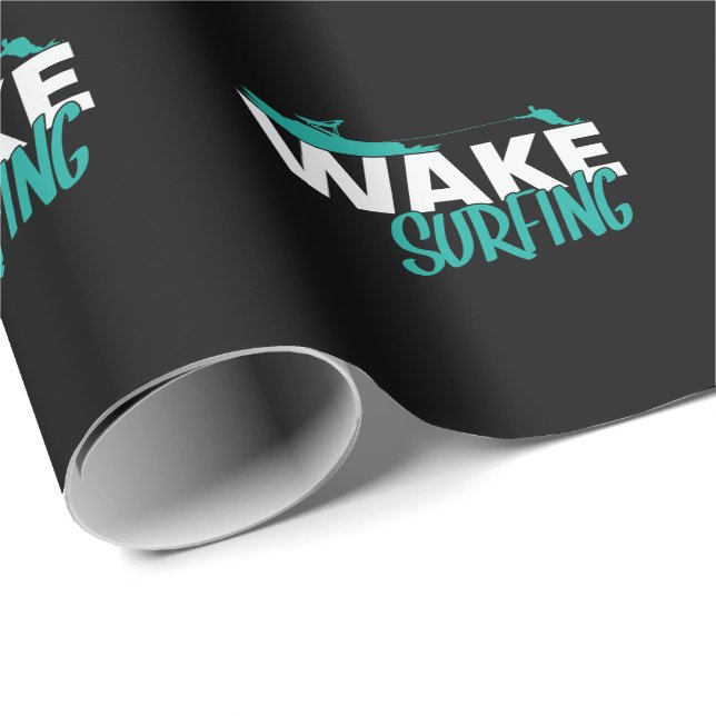 Wake Surfing Wrapping Paper (Roll Corner)