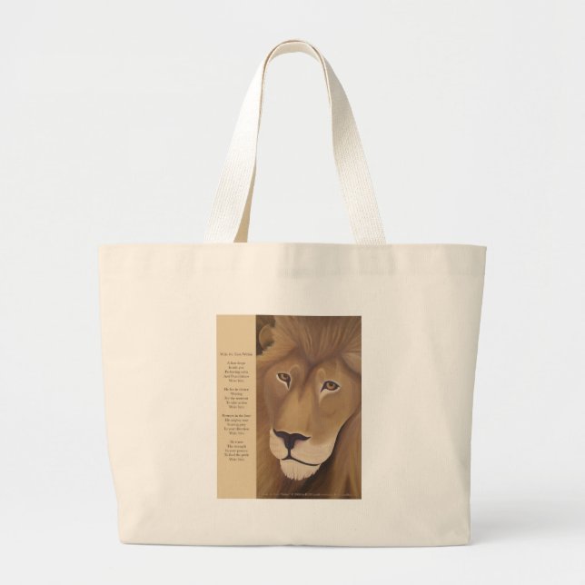 Wake the Lion Within Bag (Front)