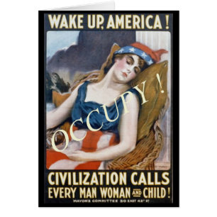 WAKE UP, AMERICA ! OCCUPY !