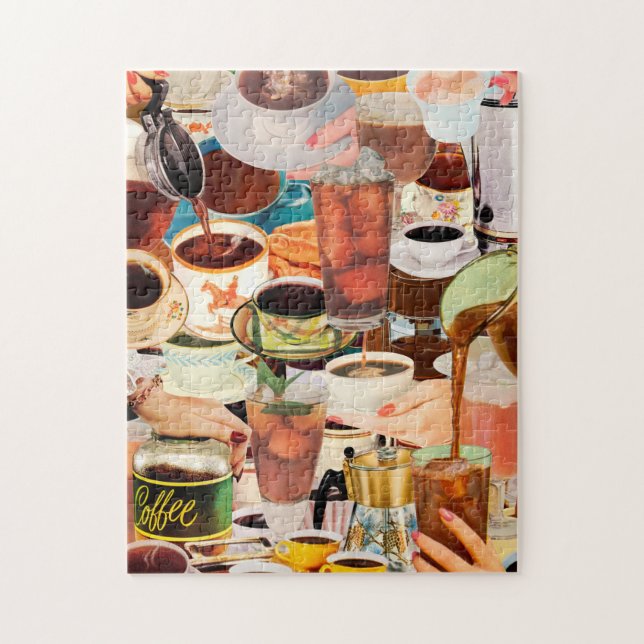 Wake Up and Smell the Coffee Jigsaw Puzzle (Vertical)