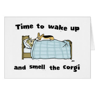 Wake Up and Smell the Corgi