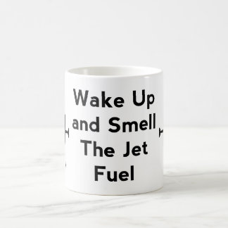 Wake Up and Smell the Jet Fuel Aviation Mug