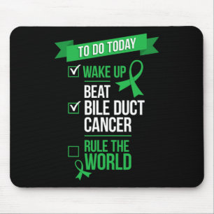 Wake Up Beat Bile Duct Cancer Rule The World Mouse Pad