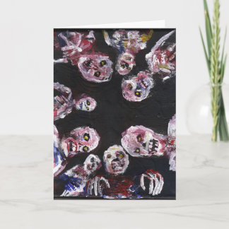 "Wake Up Dead"    greeting card by jack larson