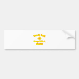 Wake Up Happy ... Sleep With a Captain Bumper Sticker