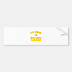 Wake Up Happy ... Sleep With a Cardiologist Bumper Sticker