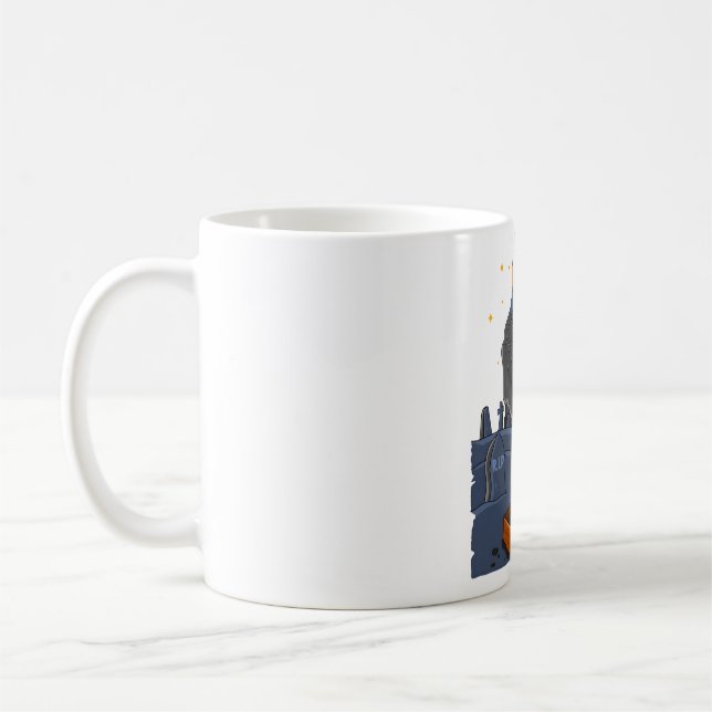 Wake Up, It�s Halloween Night  Coffee Mug (Left)
