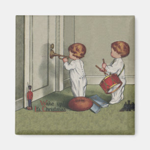 Wake up It's Christmas Magnet