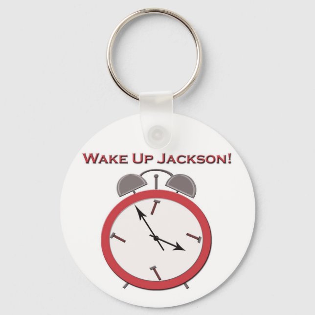WAKE UP JACKSON KEY RING (Front)
