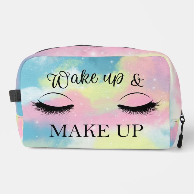 Wake Up & MAKE UP Bag (Front)