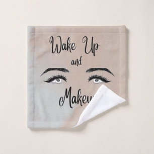 Wake up & Makeup                  Bath Towel Set