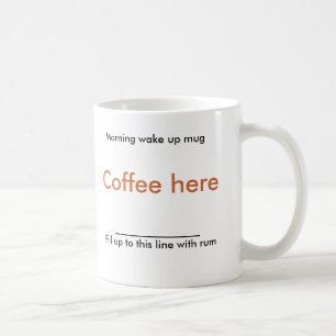 wake up mug