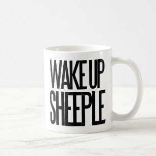 Wake up sheeple coffee mug