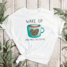 Wake Up Smell the Coffee - Watercolor Coffee Beans