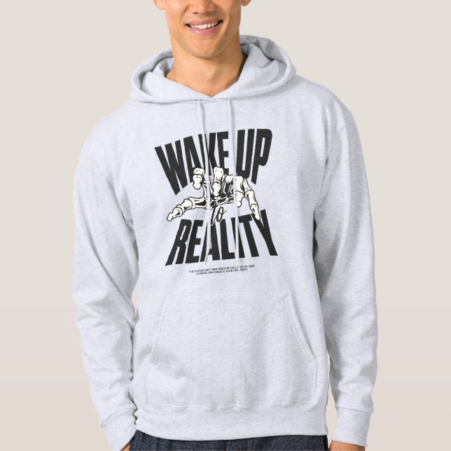 Wake Up To Reality | Casual Hoodie (Front)