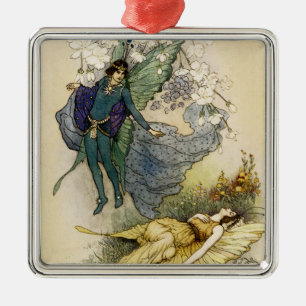 Wake When Some Vile Thing is Near Metal Tree Decoration