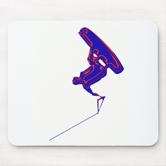 Wakeboard Flow Mouse Pad (Front)