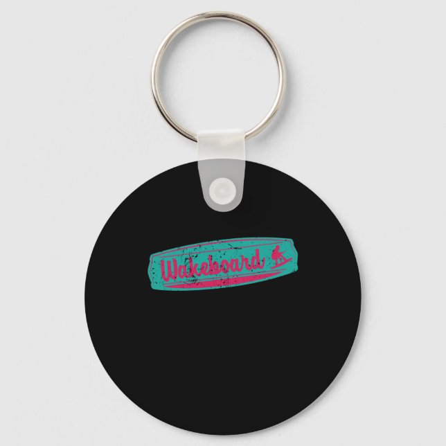 Wakeboard Key Ring (Front)