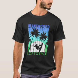 Wakeboard Lifestyle Vintage Design T-Shirt