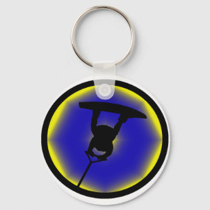 Wakeboard Raley BLellow Key Ring