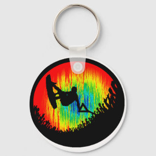 Wakeboard the Wakeboarder Key Ring
