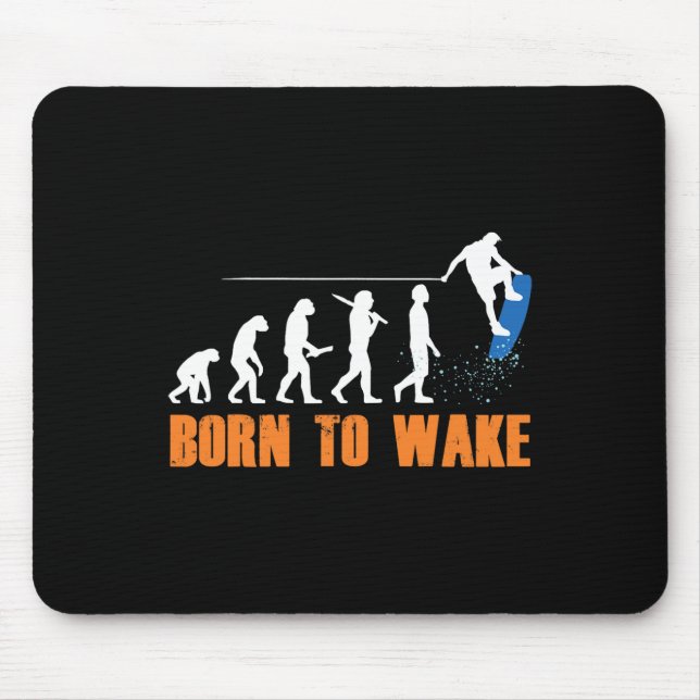 Wakeboard Wakeboarder Wakeboarding Freestyle Wake  Mouse Pad (Front)