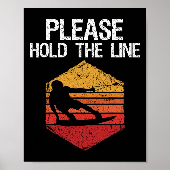 Wakeboard Wakeboarder Wakeboarding Freestyle Wake  Poster (Front)