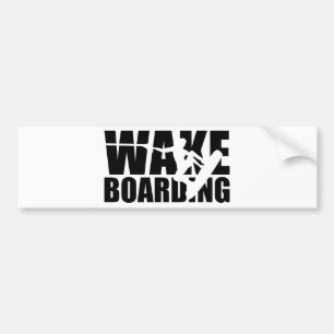 Wakeboarding Bumper Sticker