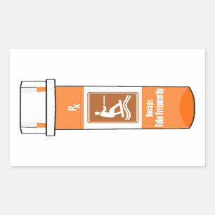 Wakeboarding Is My Drug Rectangular Sticker