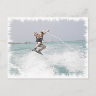 Wakeboarding Postcard