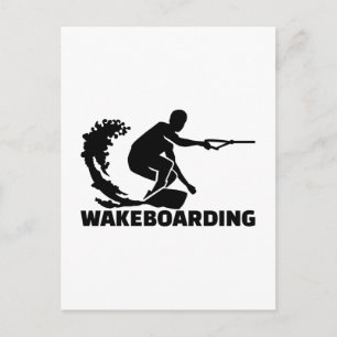 Wakeboarding Postcard
