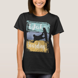 Wakeboarding Retro Wakeboarder T-Shirt