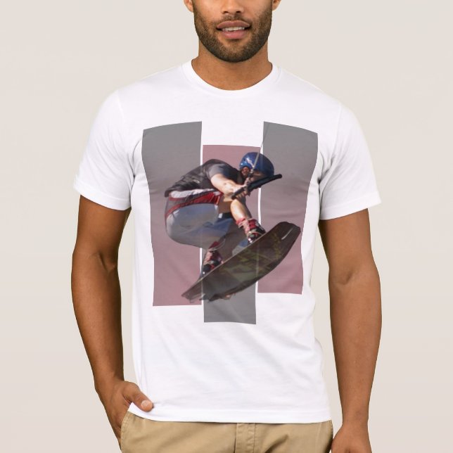 Wakeboarding Rocks T-Shirt (Front)