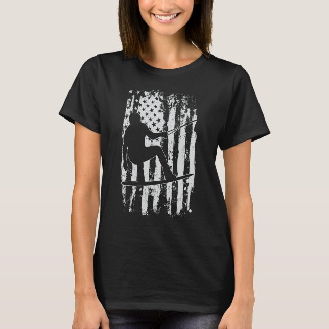 Wakeboarding Wakeboard Gift T-Shirt (Front)