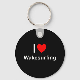 Wakesurfing Key Ring