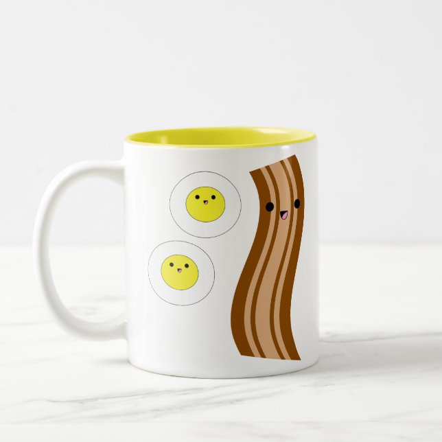 Wakey Wakey! Two-Tone Coffee Mug (Left)