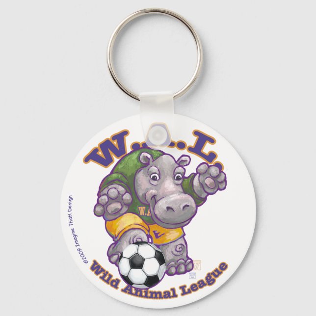 WAL Soccer Key Ring (Front)
