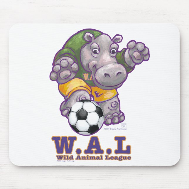 WAL Soccer Mouse Pad (Front)