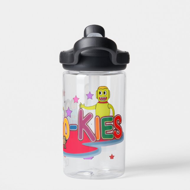 Walabookies clear sippy cup water bottle (Back)
