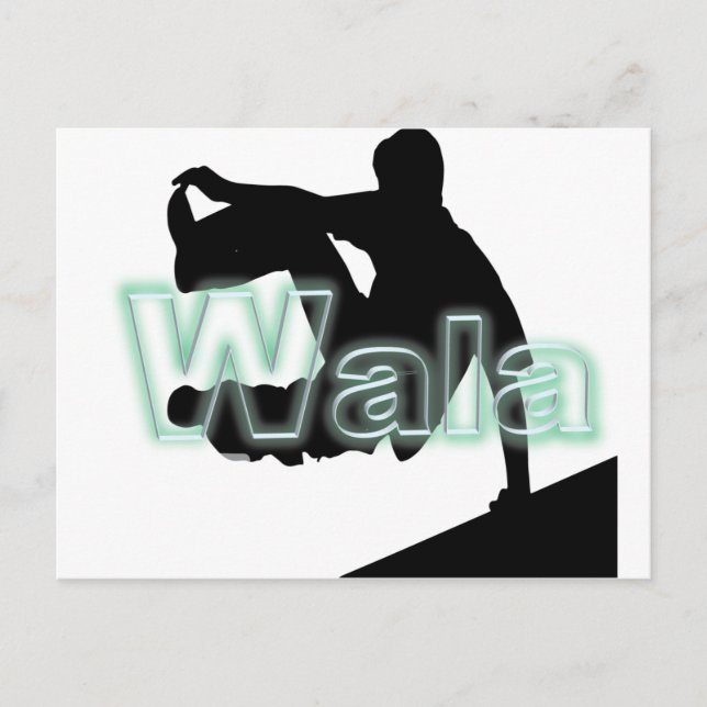 Wala's Brand Postcard (Front)