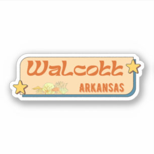 Walcott, Arkansas Sticker