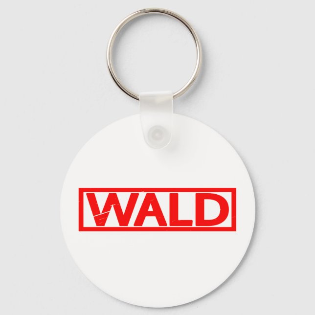 Wald Stamp Key Ring (Front)
